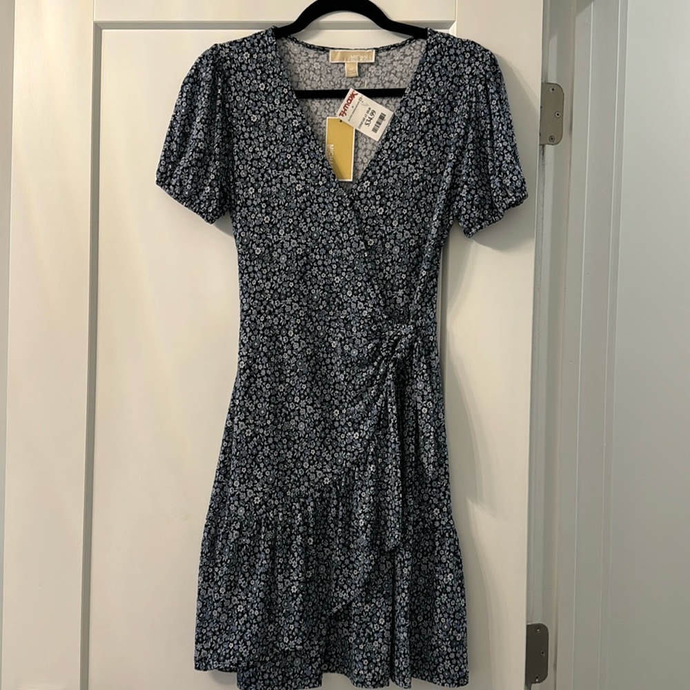 michael kors wrap dress NWT